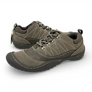 JSport by Jambu Grey Taupe Ballard Oxford Shoes NWT Size 8.5